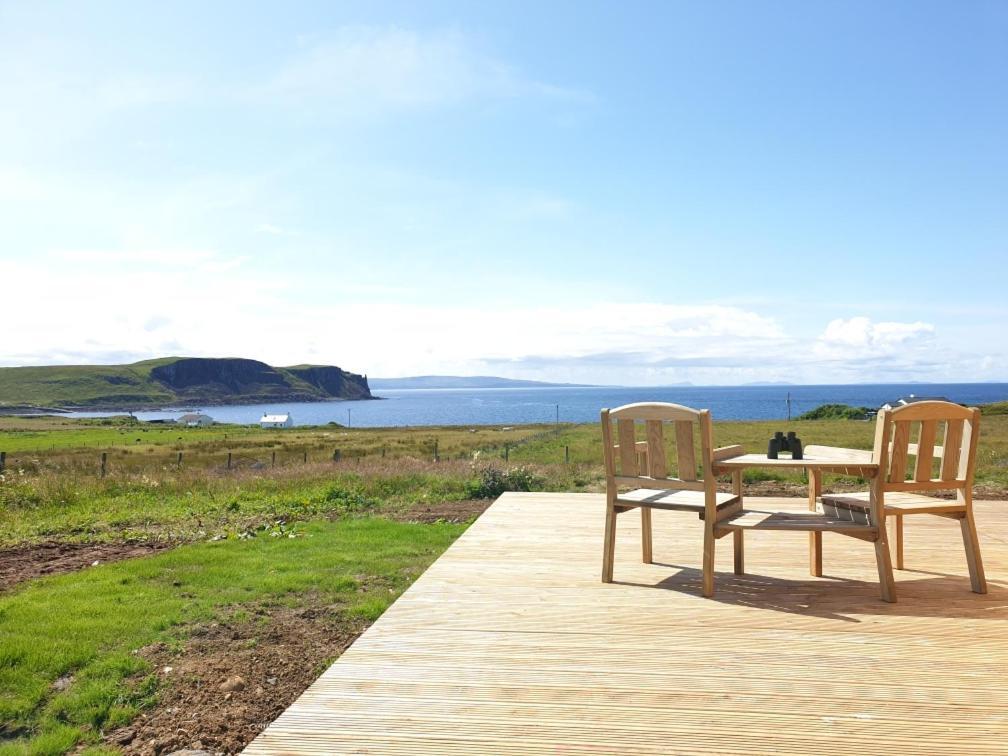 Flora'S Cliff View Kilmuir (Isle of Skye) Exterior foto
