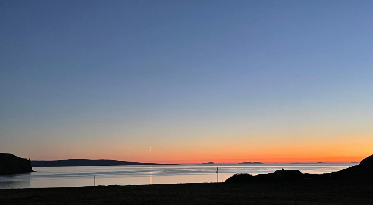 Flora'S Cliff View Kilmuir (Isle of Skye) Exterior foto